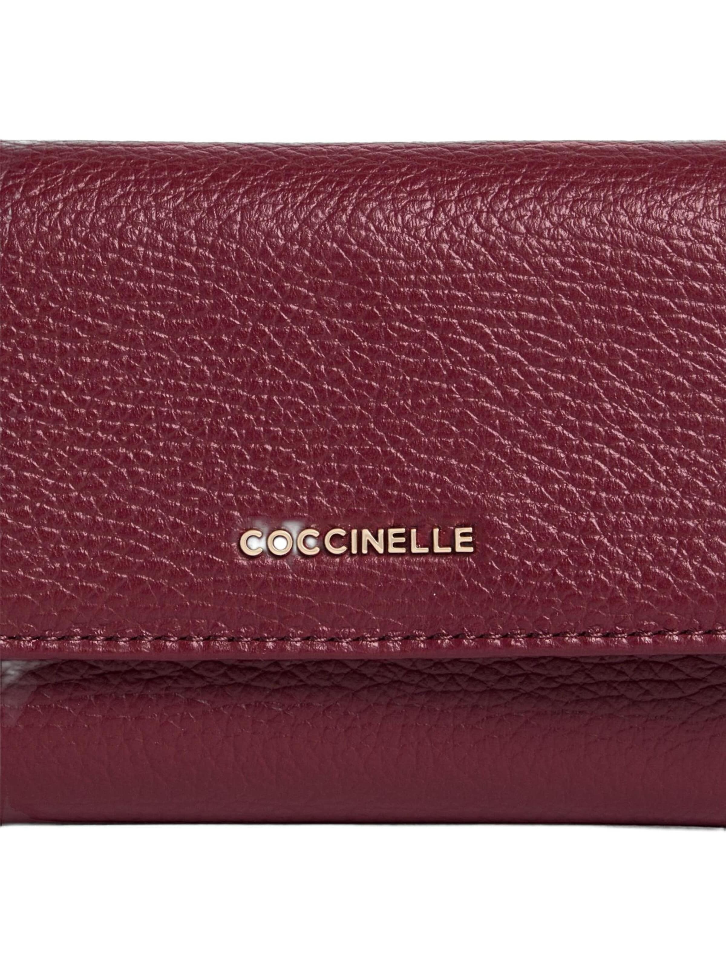 Portamonete 'COCCINELLE METALLIC  8' di Coccinelle in rosso