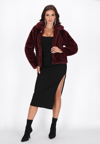 faina - Chaqueta de invierno 'Fashion Look' en rojo