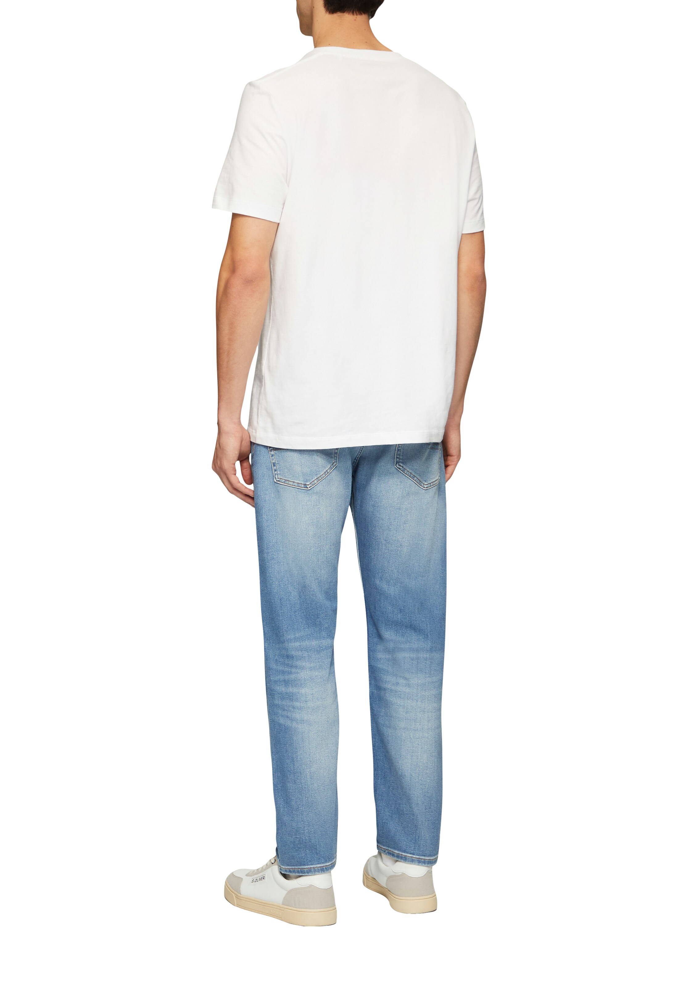 Effilé Jean 'Mauro' s.Oliver en bleu