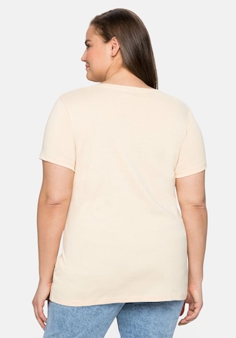 SHEEGO T-shirt i beige