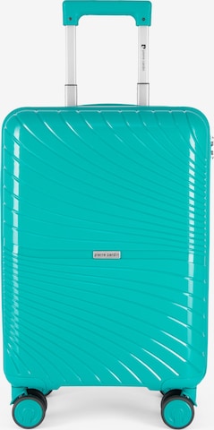 Valise 'JOY' PIERRE CARDIN en bleu : devant