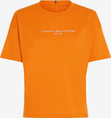 T-shirt 'Sport Essential' TOMMY HILFIGER en orange : devant