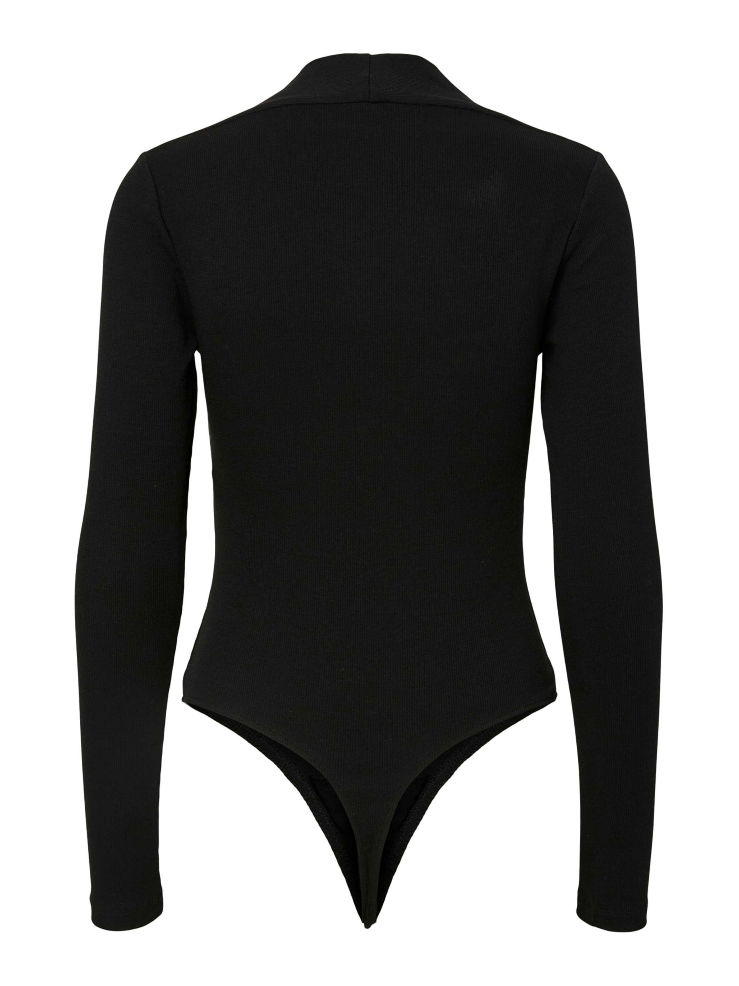 YAS Shirt Bodysuit 'YASCLAIR' in Black