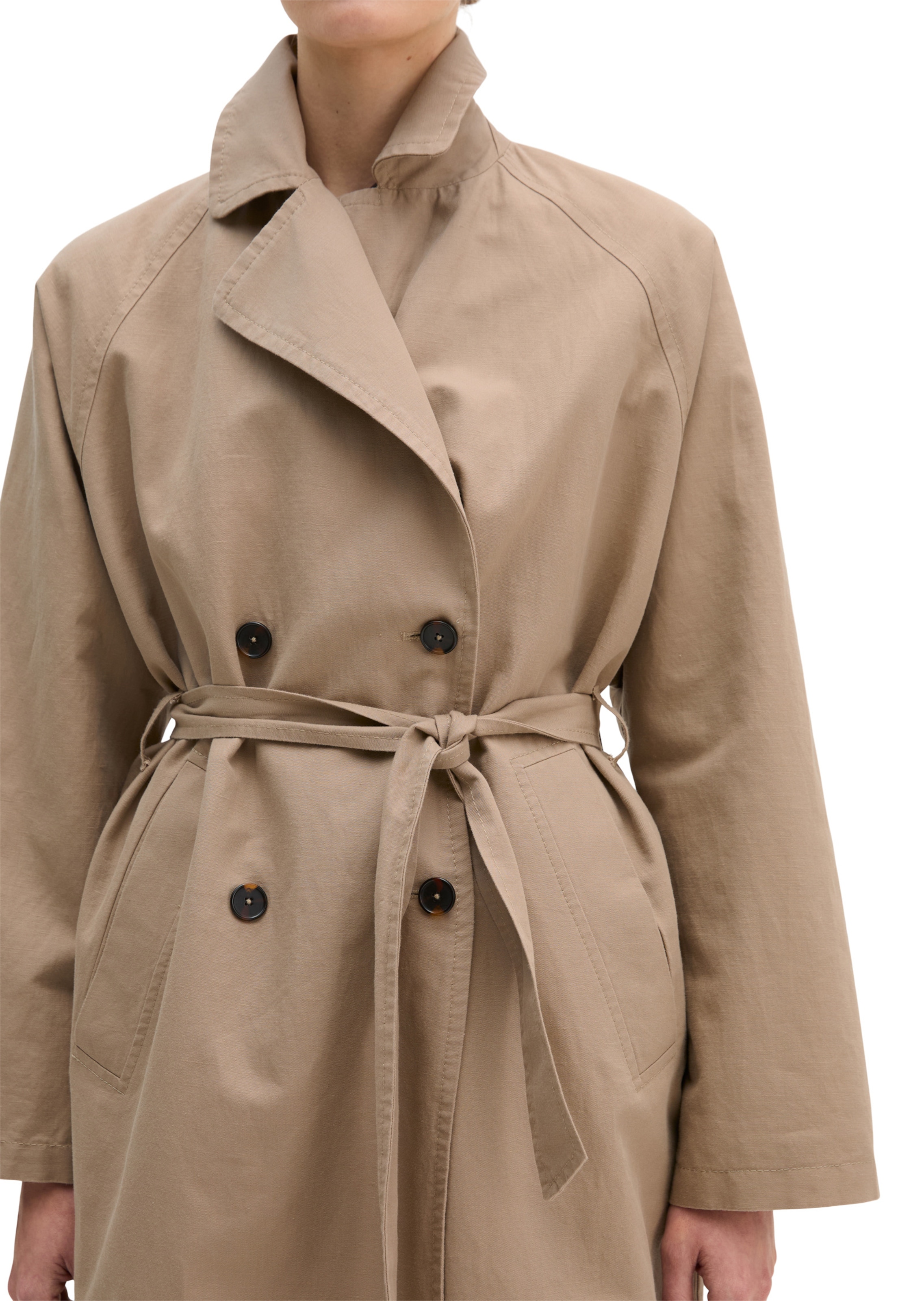 Manteau mi-saison Marc O'Polo en marron