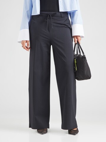 Max Mara Leisure Широкий Штаны 'VERRES' в Черный: спереди