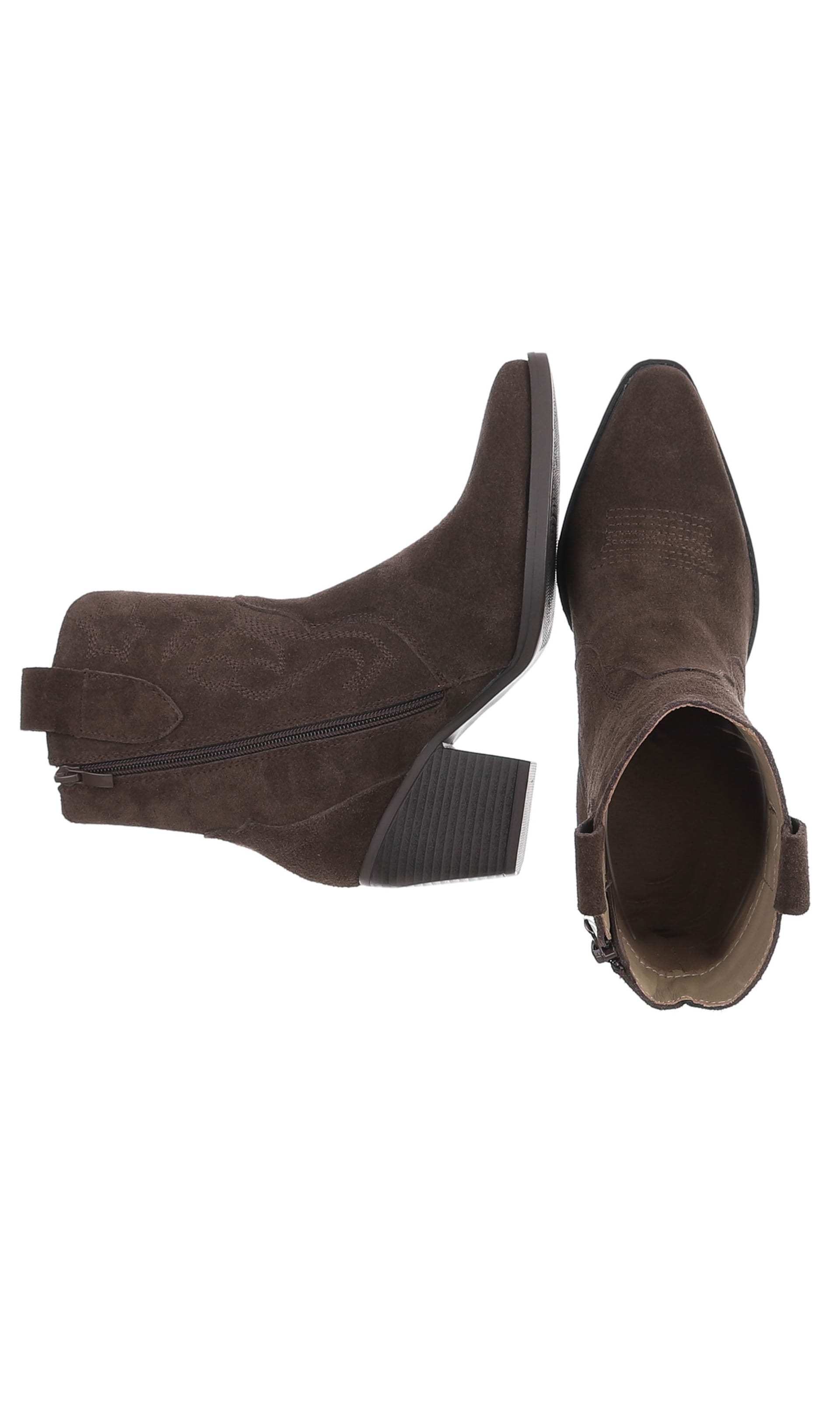 Ital-Design Cowboystiefel in Braun