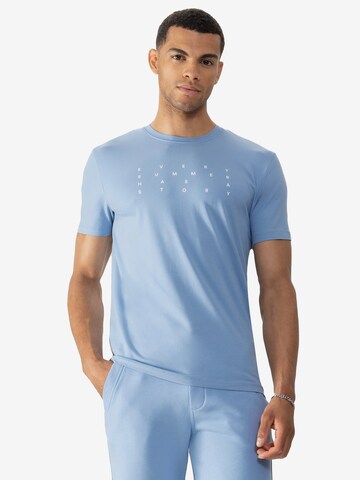 Mey Shirt 'Summer Story' in Blauw: voorkant