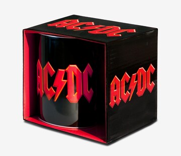 LOGOSHIRT Tasse AC/DC Logo in Schwarz