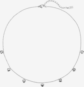 Collana 'Heart Energy' di Hey Happiness in argento: frontale