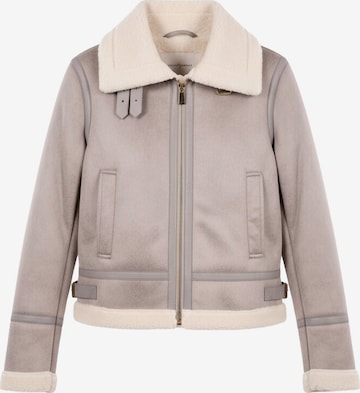 Yes Zee Winter Jacket 'Giubbino' in Grey: front