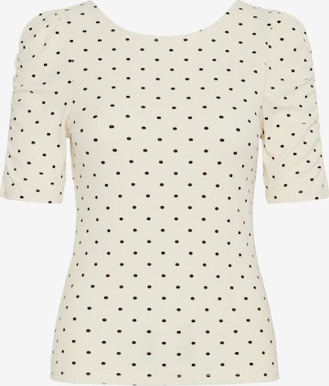 balta ICHI Marškinėliai 'IHDEBBY': priekis