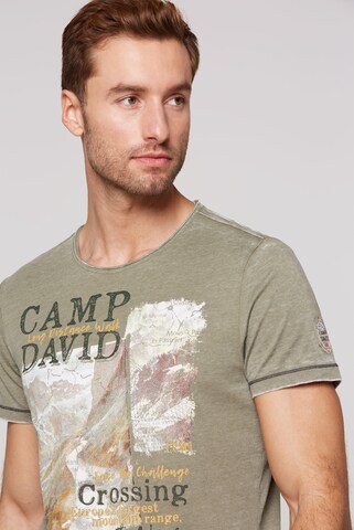 CAMP DAVID Bluser & t-shirts i grøn