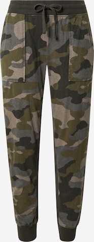 River Island - Tapered Pantalón en verde: frente