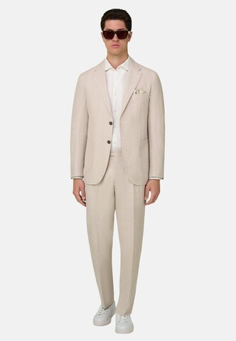 Boggi Milano Regular Anzug in Beige: Vorderseite