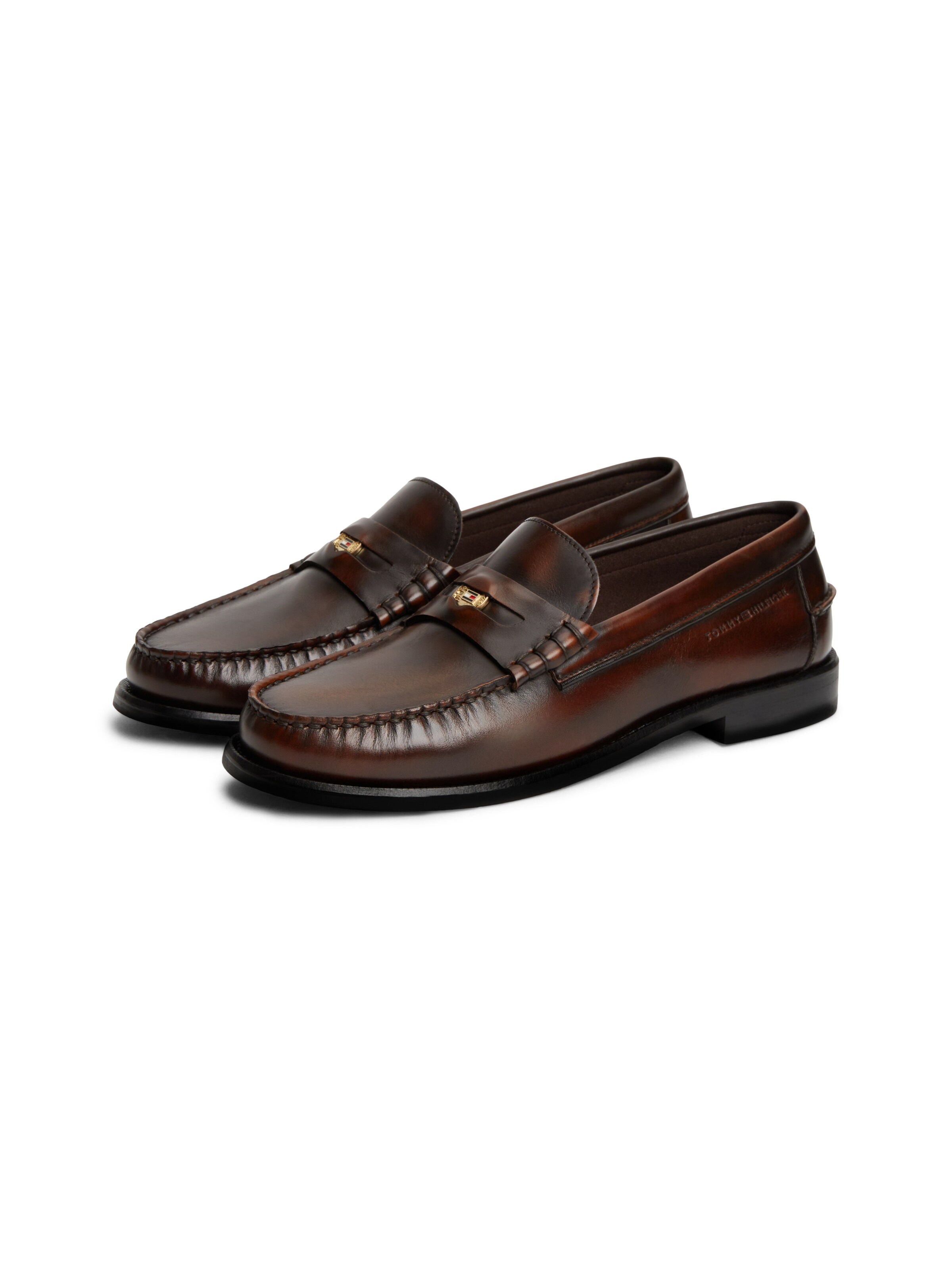 TOMMY HILFIGER Slipper in Braun