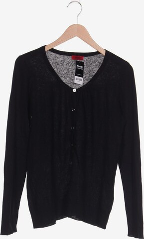 HUGO Sweater & Cardigan in L in Black: front