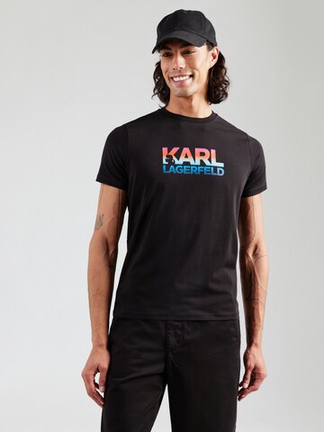 Karl Lagerfeld Koszulka w kolorze czarny: przód