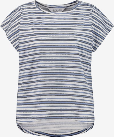 Tricou Studio Untold pe albastru fumuriu / azur / albastru porumbel, Vizualizare produs
