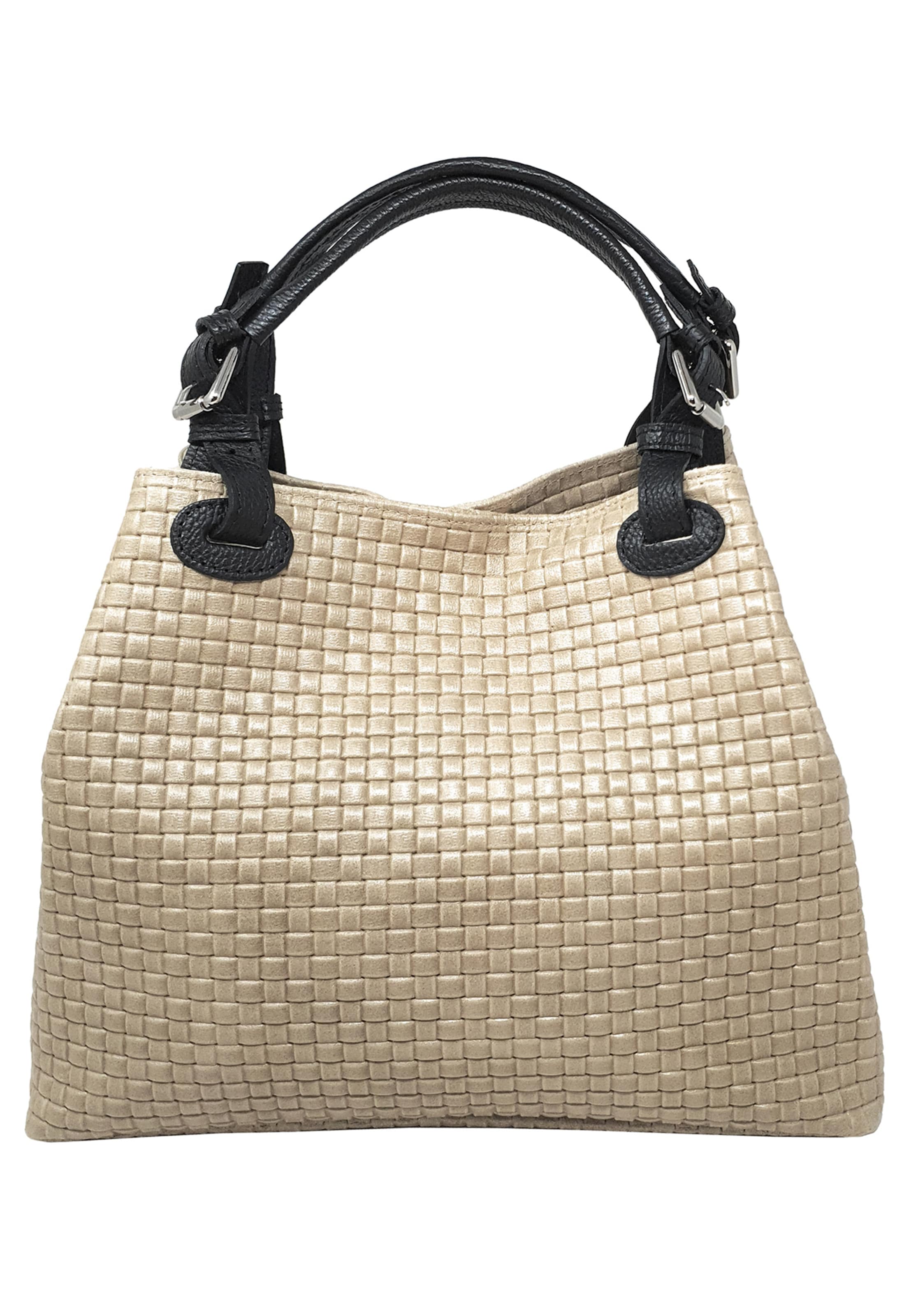 CHICCA BORSE Handtas in Beige: voorkant