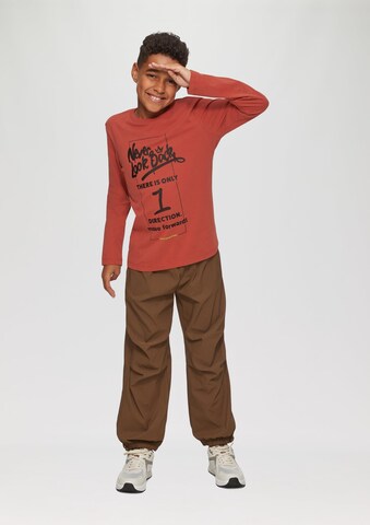 s.Oliver Shirt in Rood: voorkant