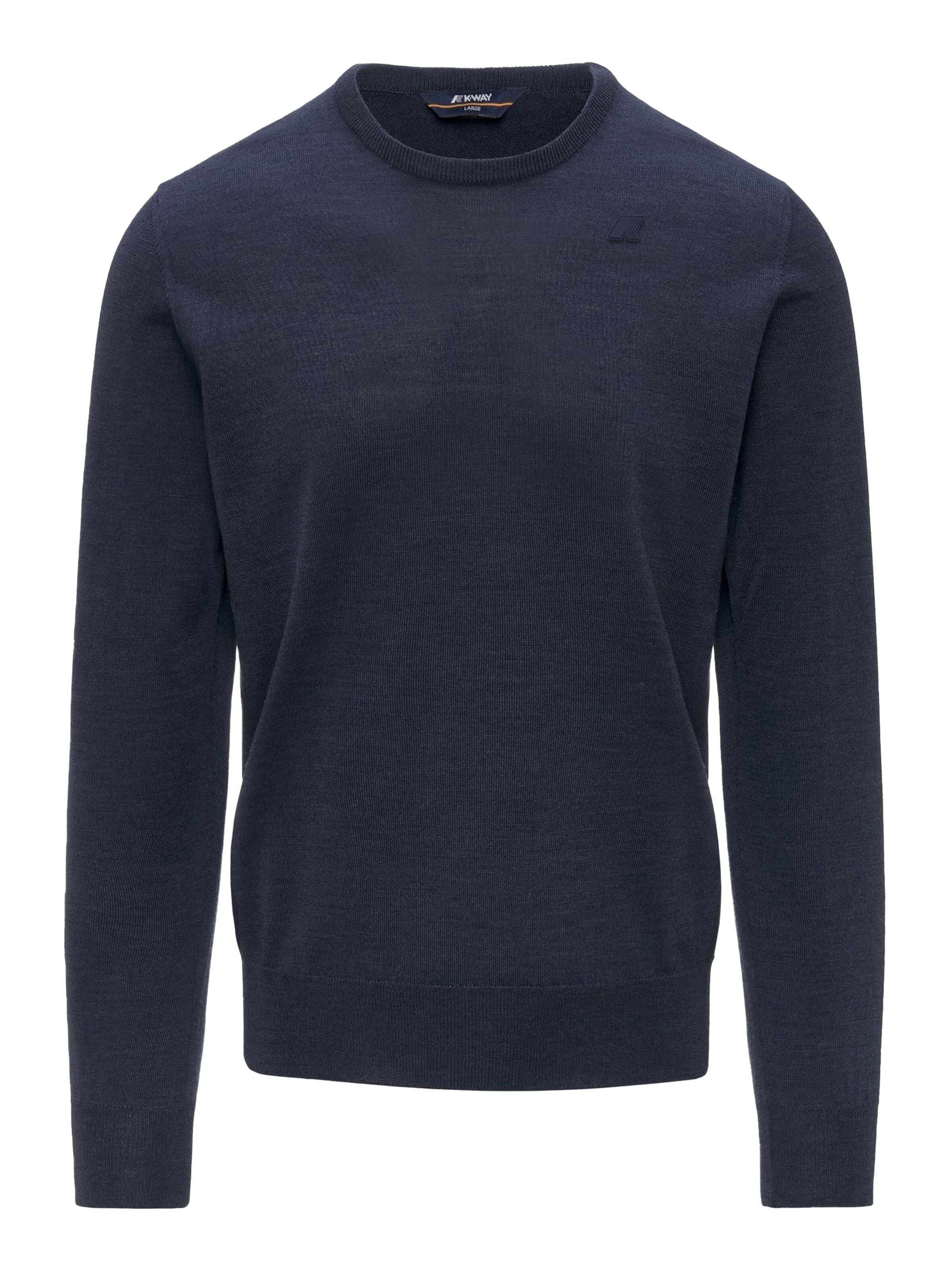 Pull-over 'SEBASTIEN Maglieria' K-Way en bleu : devant