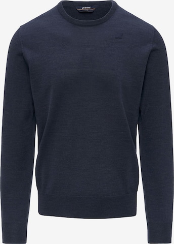 K-Way Pullover 'SEBASTIEN Maglieria' in Blau: Vorderseite