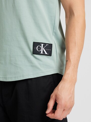 Calvin Klein Jeans Тениска в зелено
