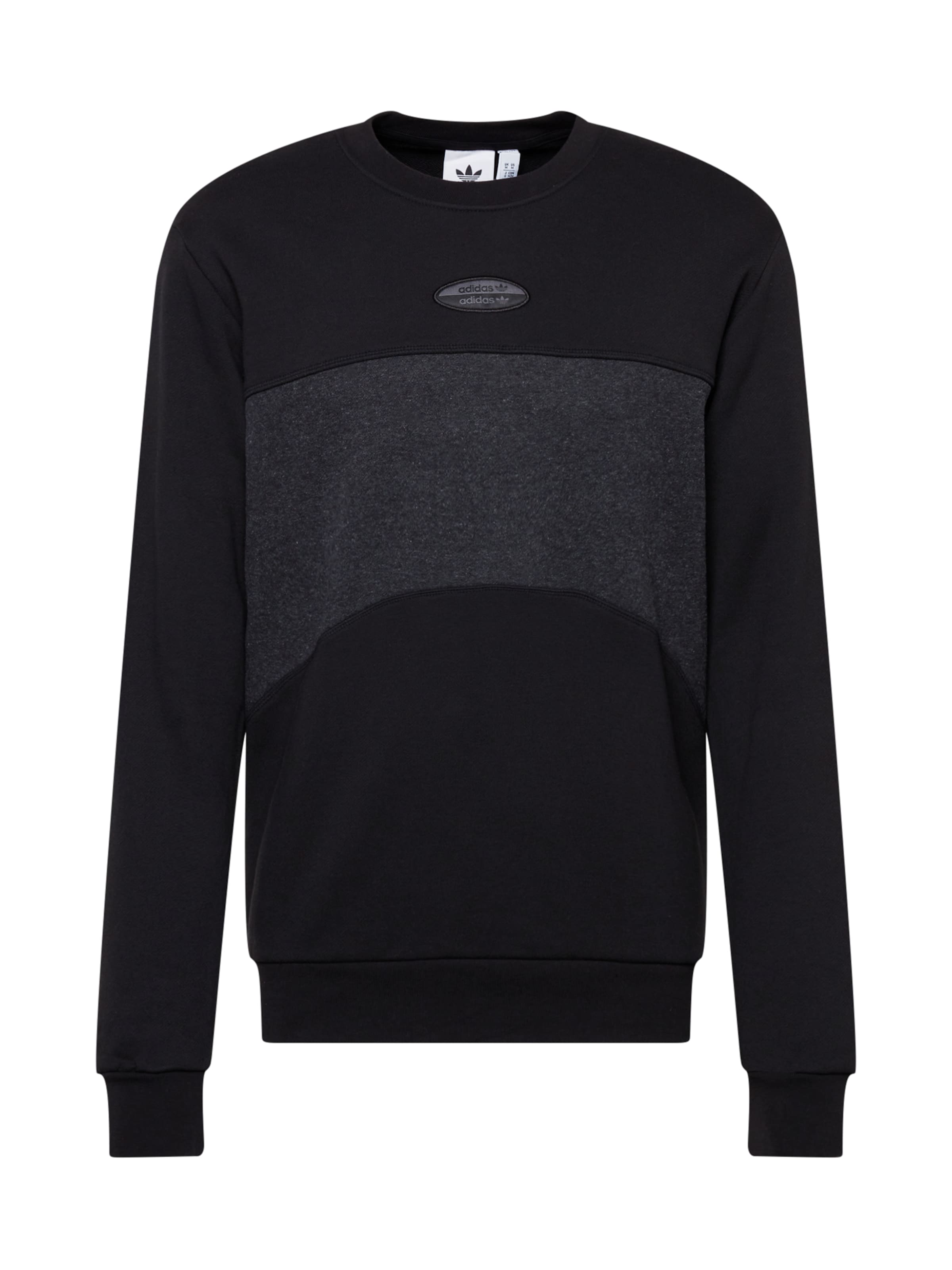 ADIDAS ORIGINALS Sweatshirt in Dark grey / Black, Item view