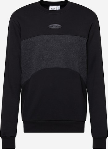 ADIDAS ORIGINALS Sweatshirt in Schwarz: front