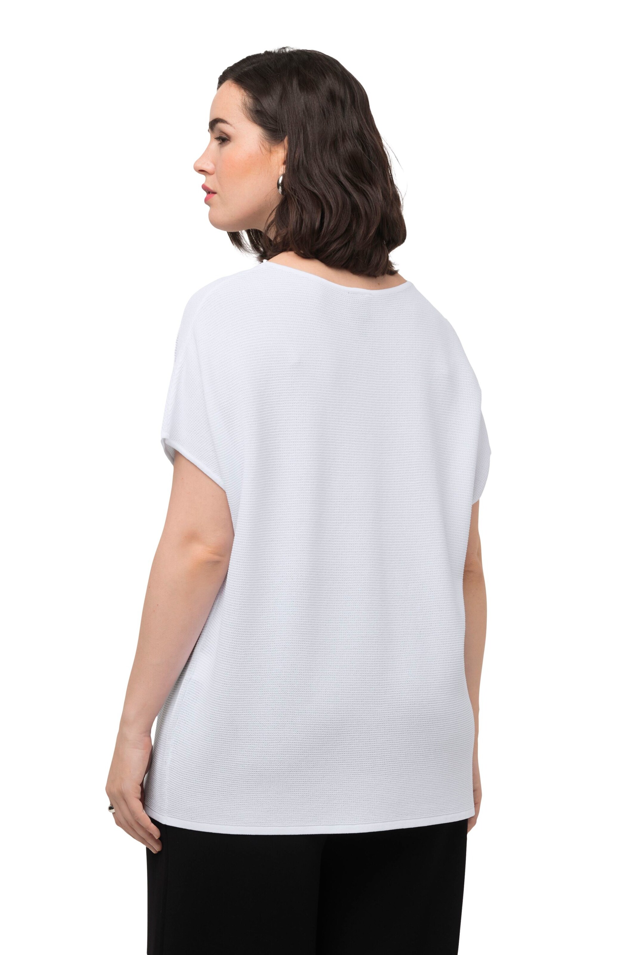 Ulla Popken Pullover in Weiß