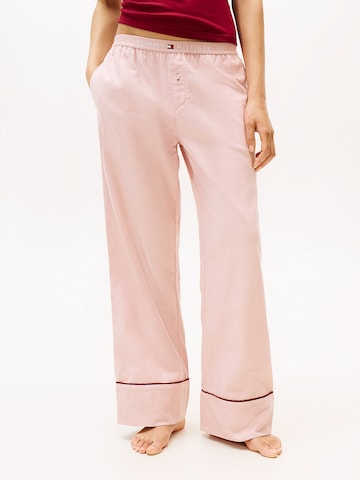TOMMY HILFIGER Pajama pants in Pink: front