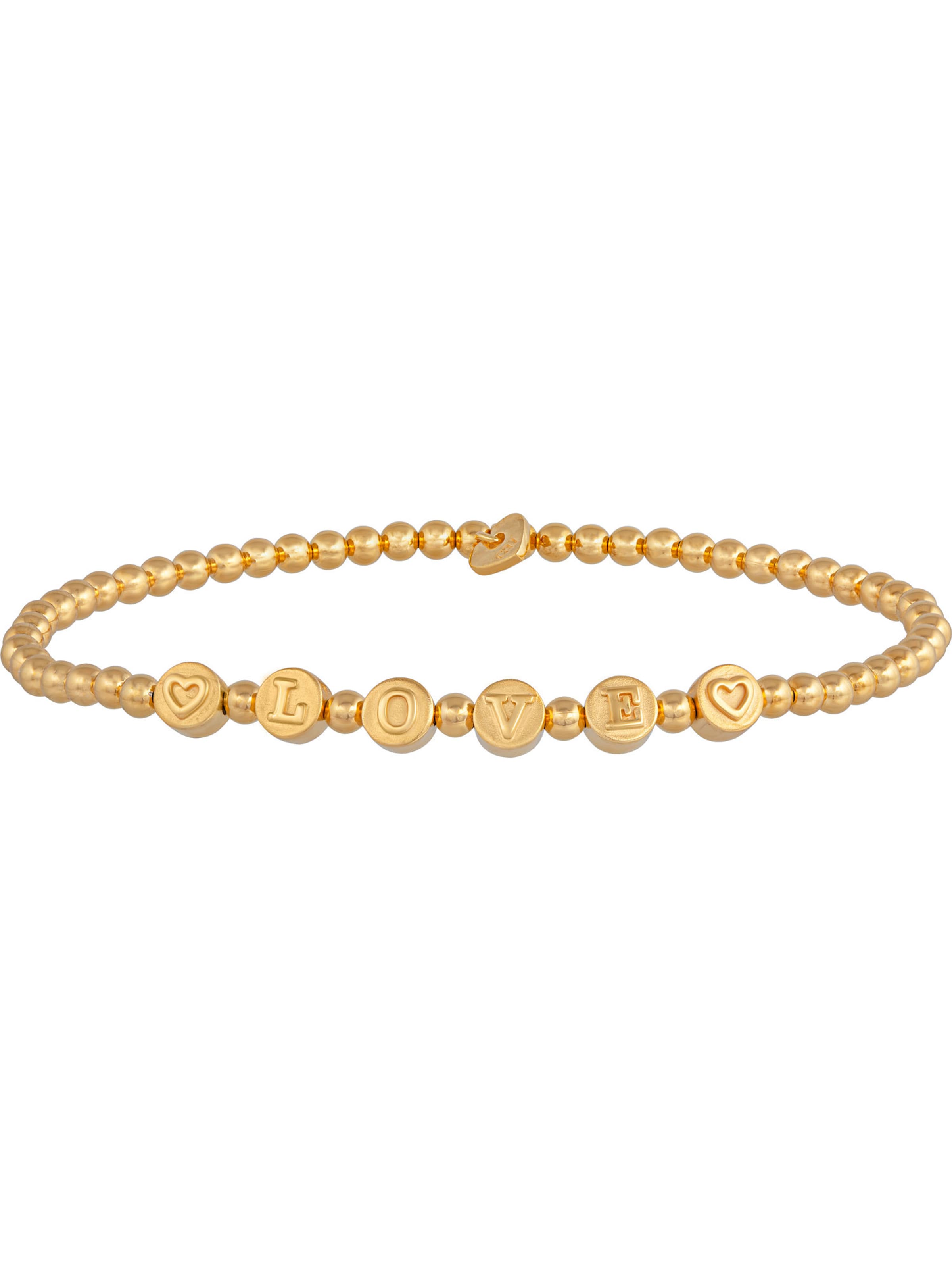 Bracelet caï en or : devant