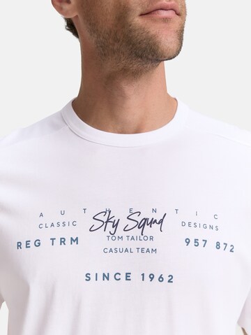 TOM TAILOR Shirt in White