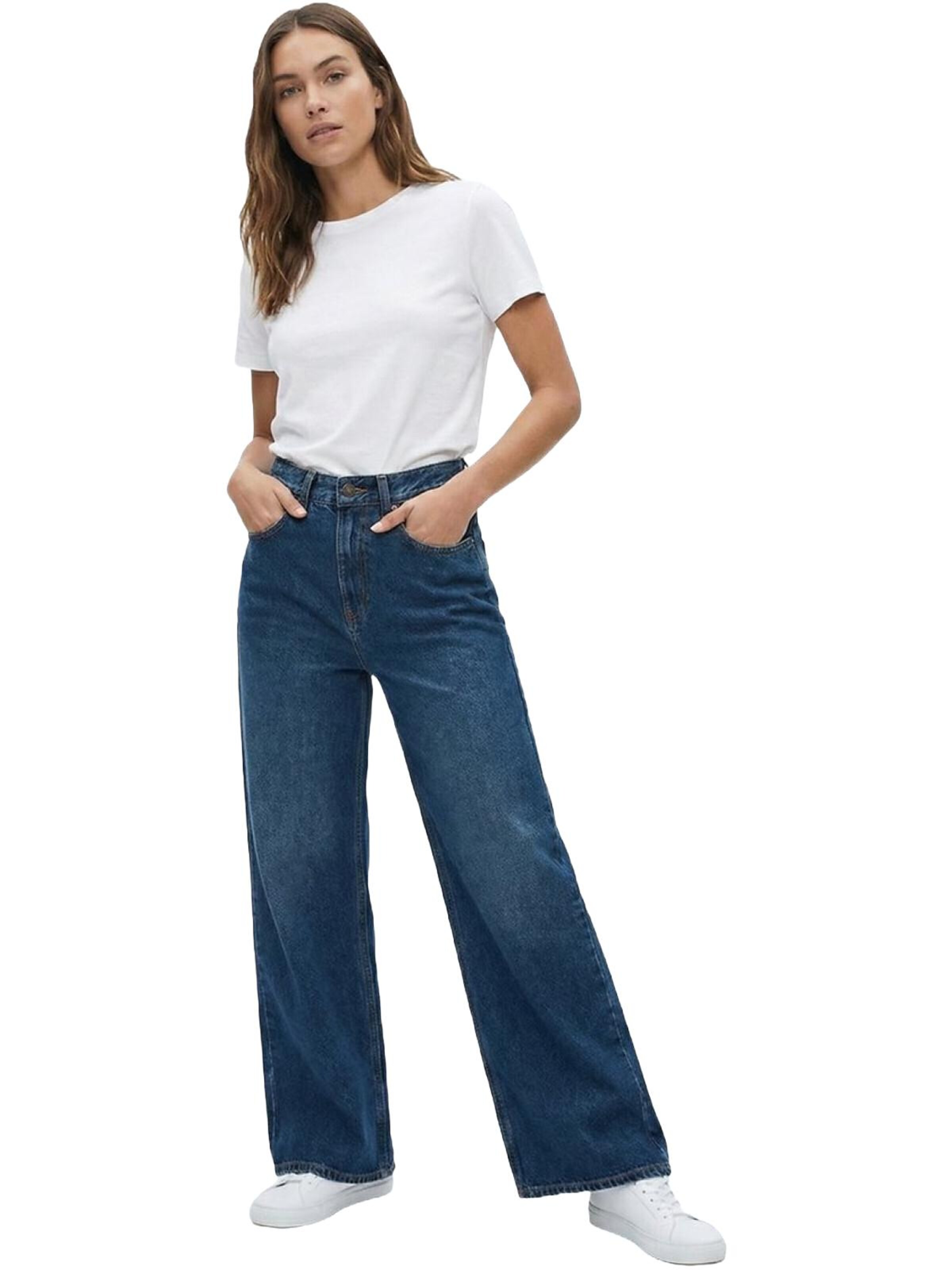 LTB Jeans Wide leg Jeans in Blauw