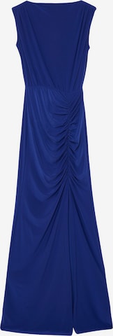 mėlyna Trendyol Vakarinė suknelė: priekis