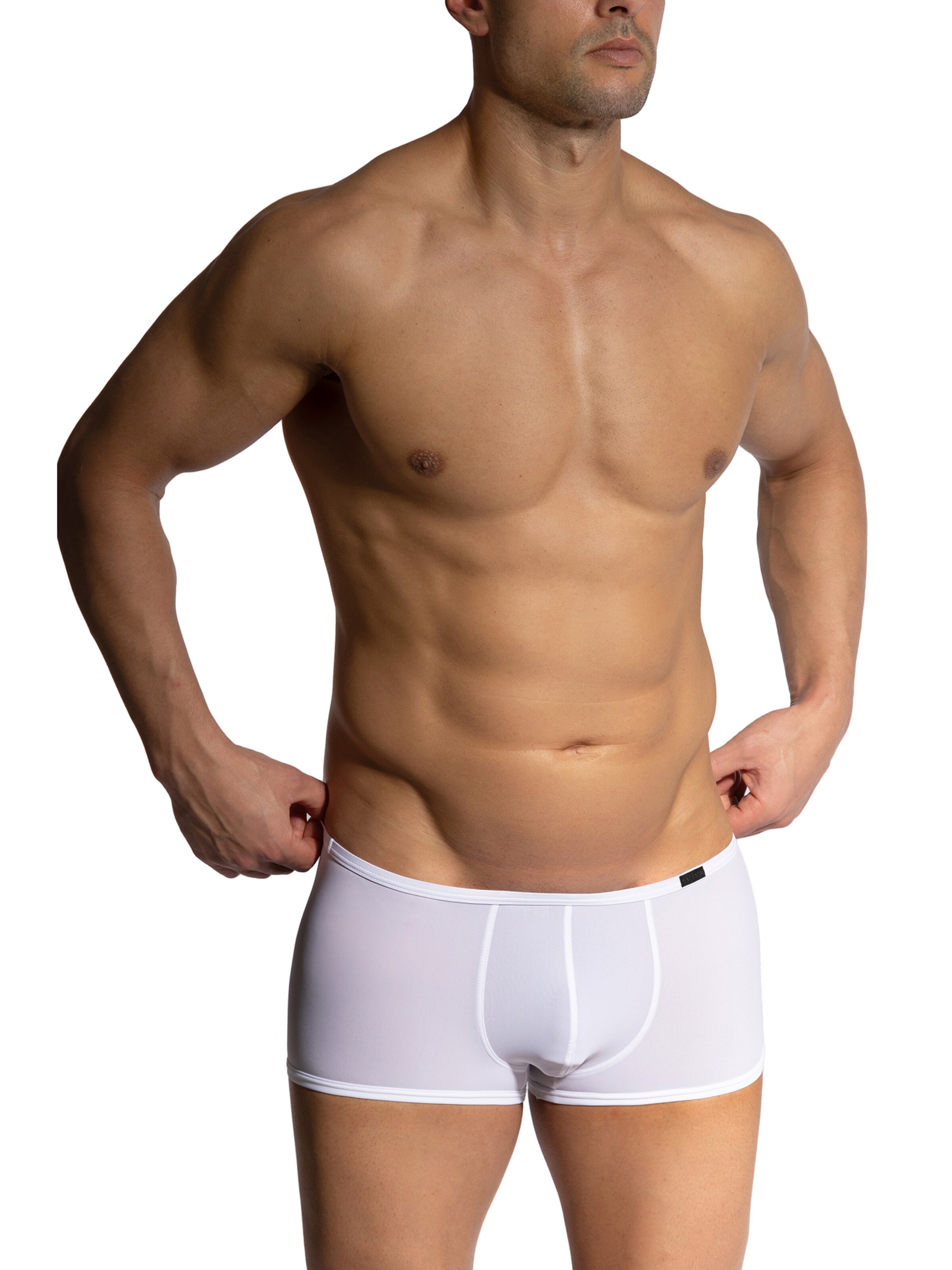 Olaf Benz Retro Pants ' RED2455 Minipants ' in Weiß: Vorderseite