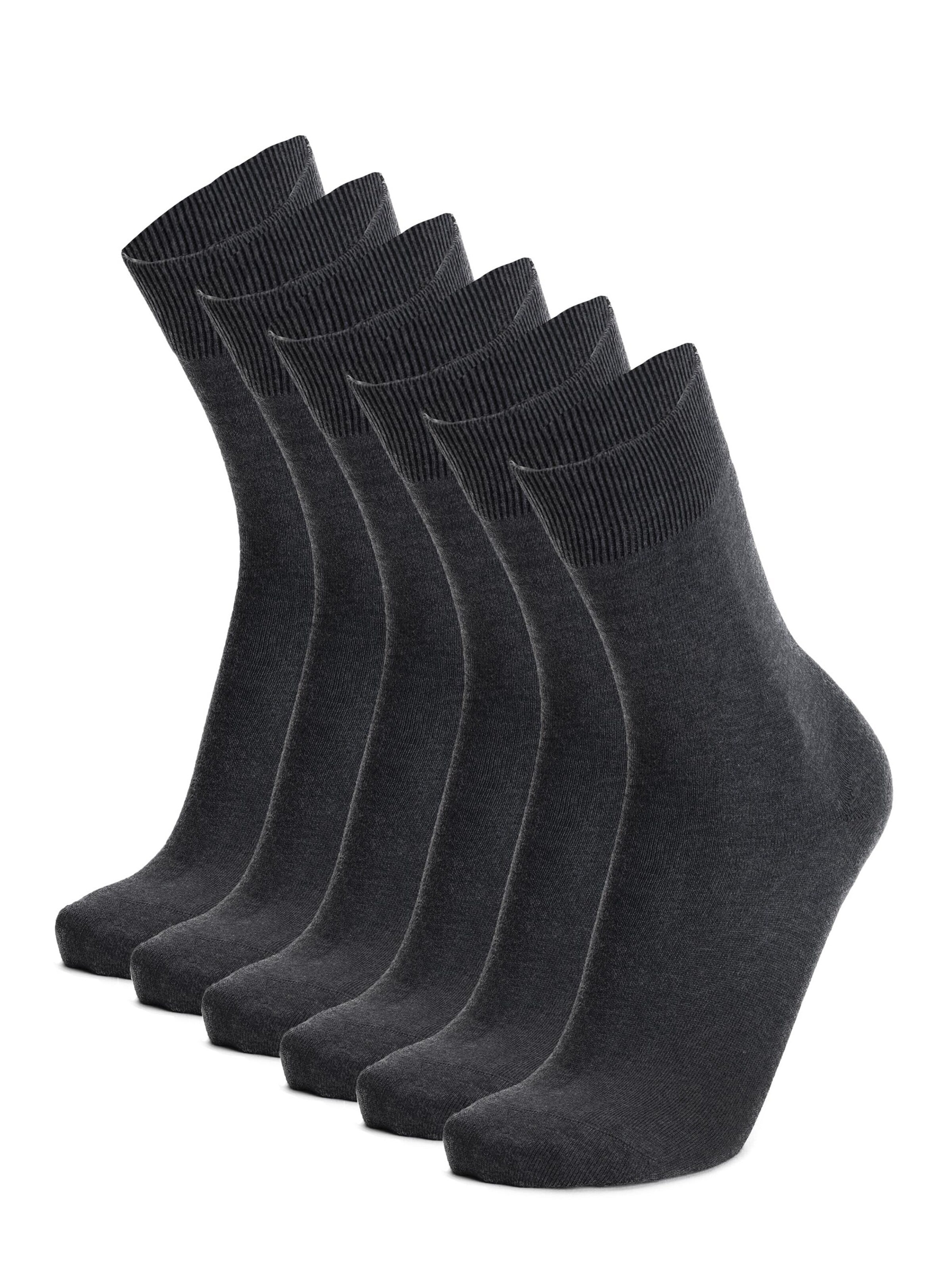 Ciocca Socks in Grey: front