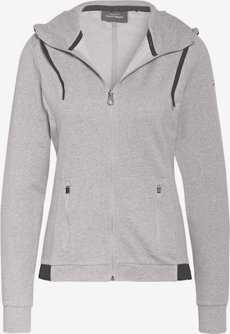 VENICE BEACH Athletic Jacket 'Kirsty' in Grey: front