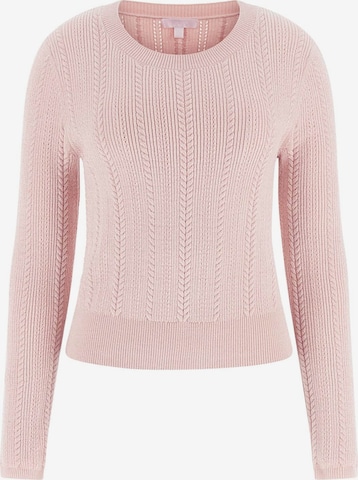 GUESS Sweater in Pink: front