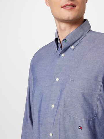 TOMMY HILFIGER Regular fit Button Up Shirt in Blue