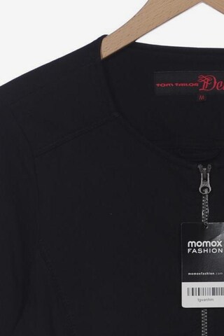TOM TAILOR DENIM Sweatshirt & Zip-Up Hoodie in M in Black
