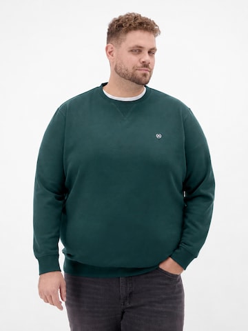 LERROS Sweatshirt in Groen: voorkant