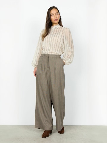 Soyaconcept - regular Pantalón ' SC-HAWO ' en marrón: frente