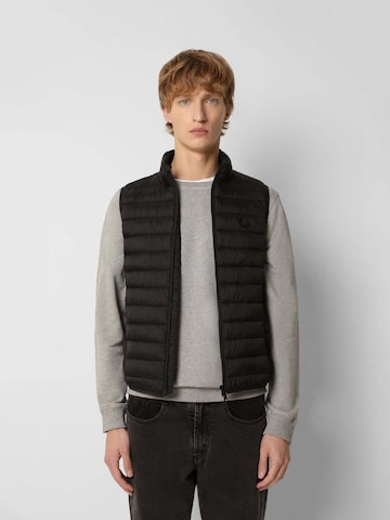 Scalpers Slimfit Bodywarmer in Zwart: voorkant