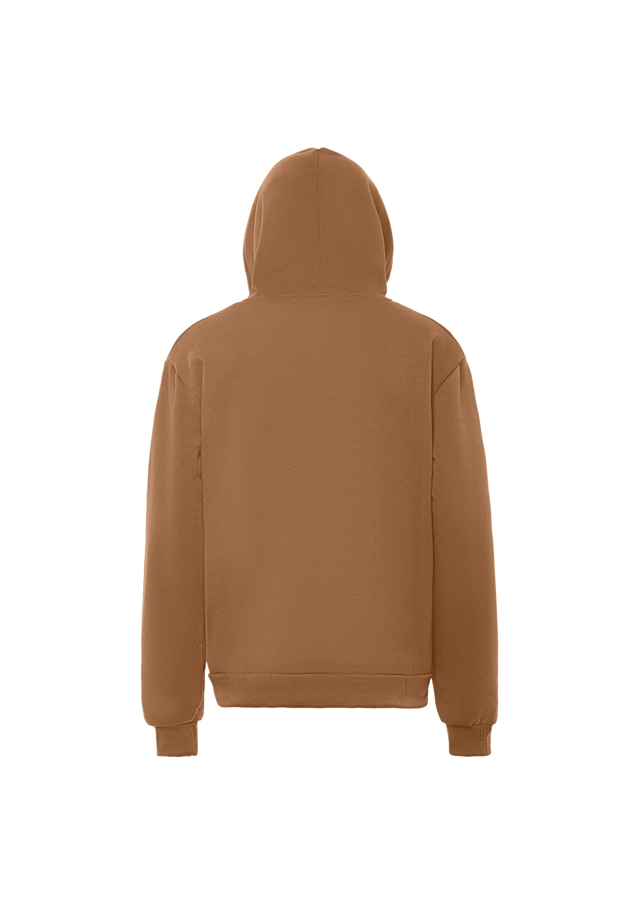 MO Μπλούζα φούτερ σε καφέ