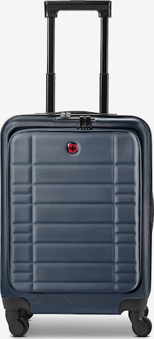 Valisette 'Amplar Evo' WENGER en bleu : devant