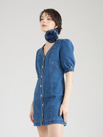 Robe-chemise 'MELODY' VERO MODA en bleu : devant