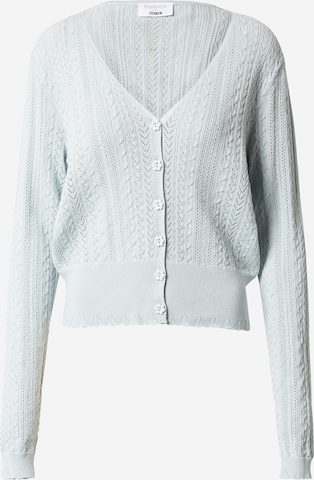 florence by mills exclusive for ABOUT YOU - Cárdigan 'Snowdrop' en gris: frente