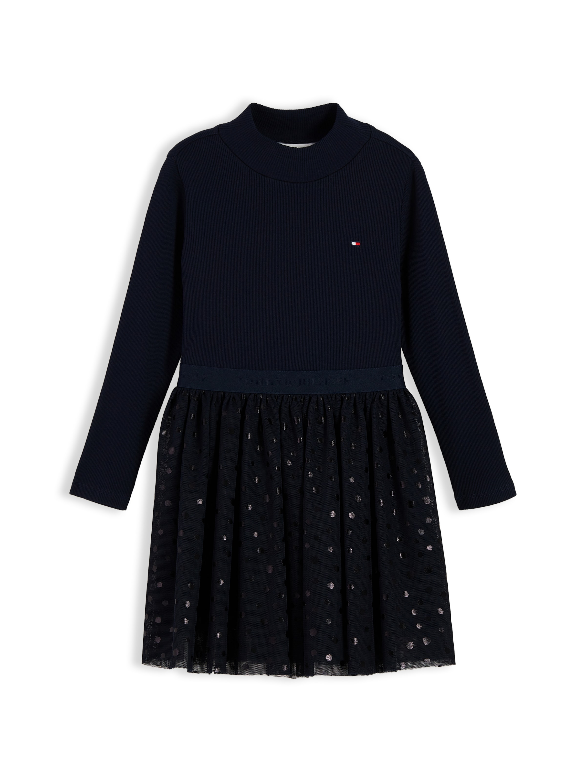 TOMMY HILFIGER Šaty – modrá: přední strana