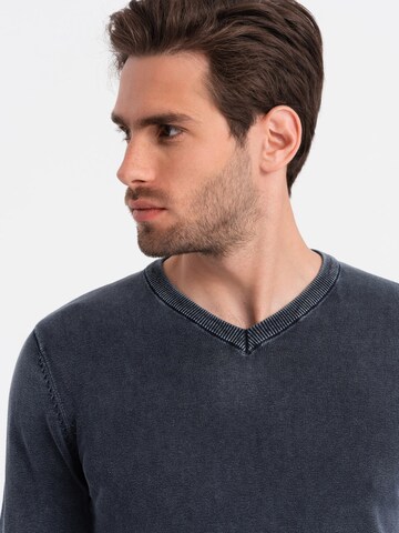 Ombre Pullover 'OM-Swos-0108' in Blau